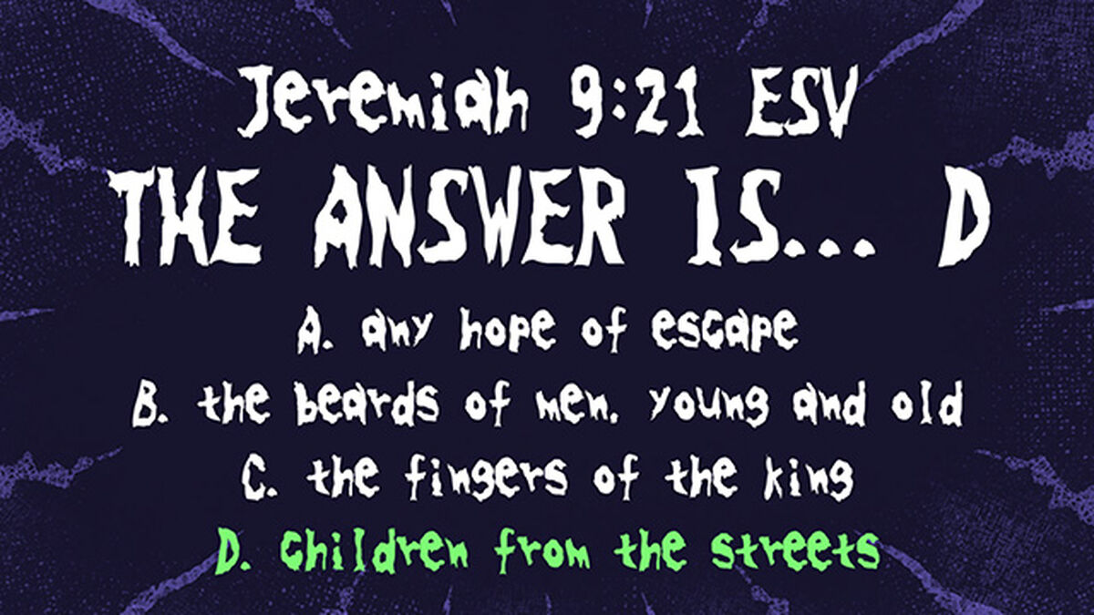 Scripture or Spooky? image number null